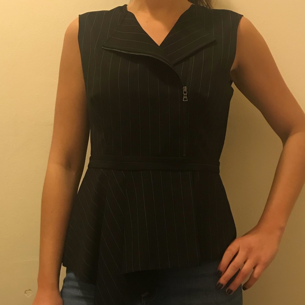 BCBGMaxazria Vest with Zippers